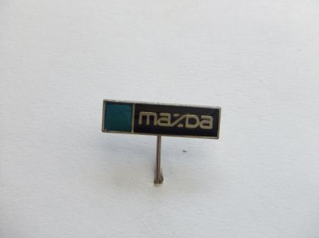 Mazda logo blauw-zwart